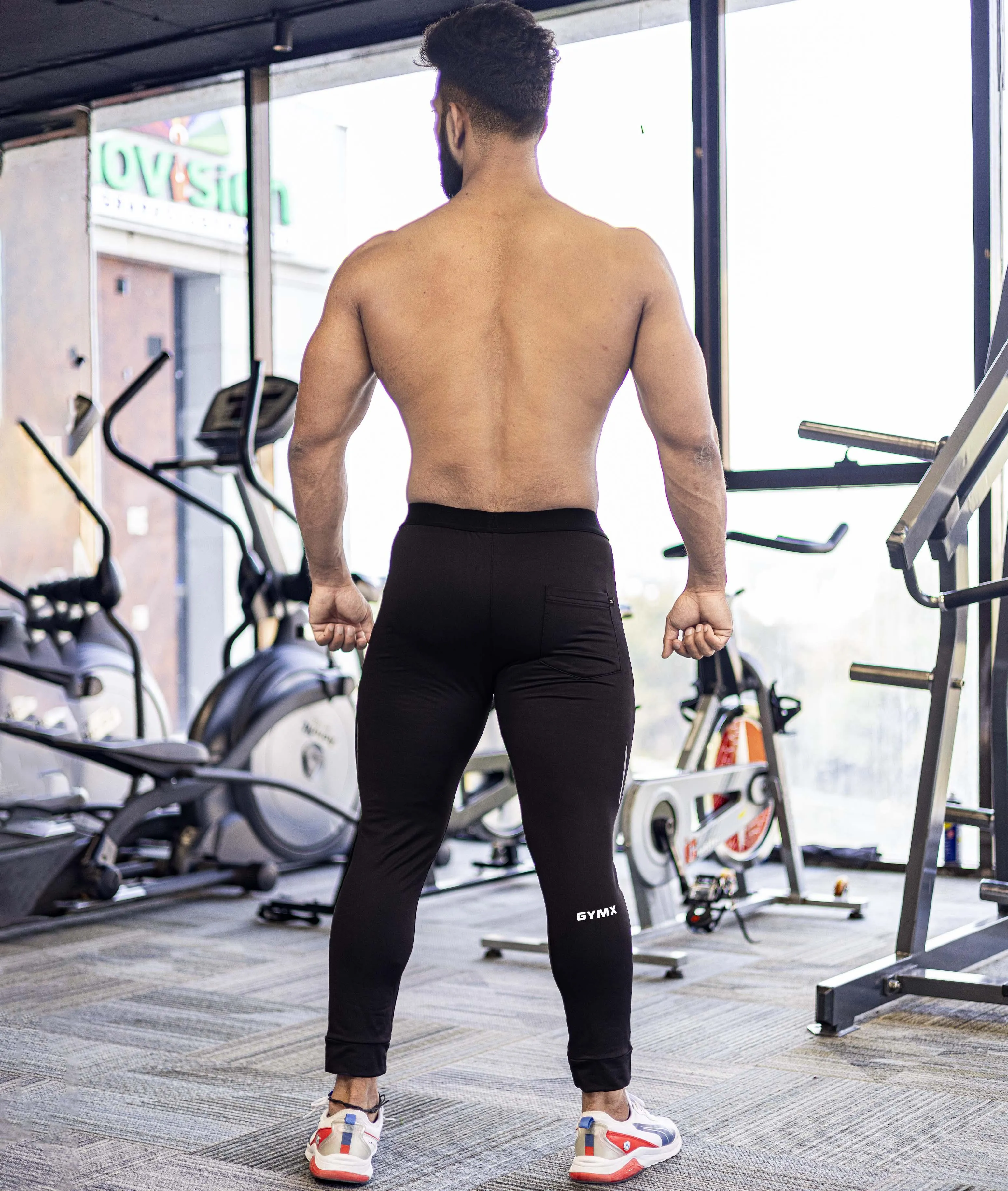 103 Perfection GymX Joggers: Epic Black