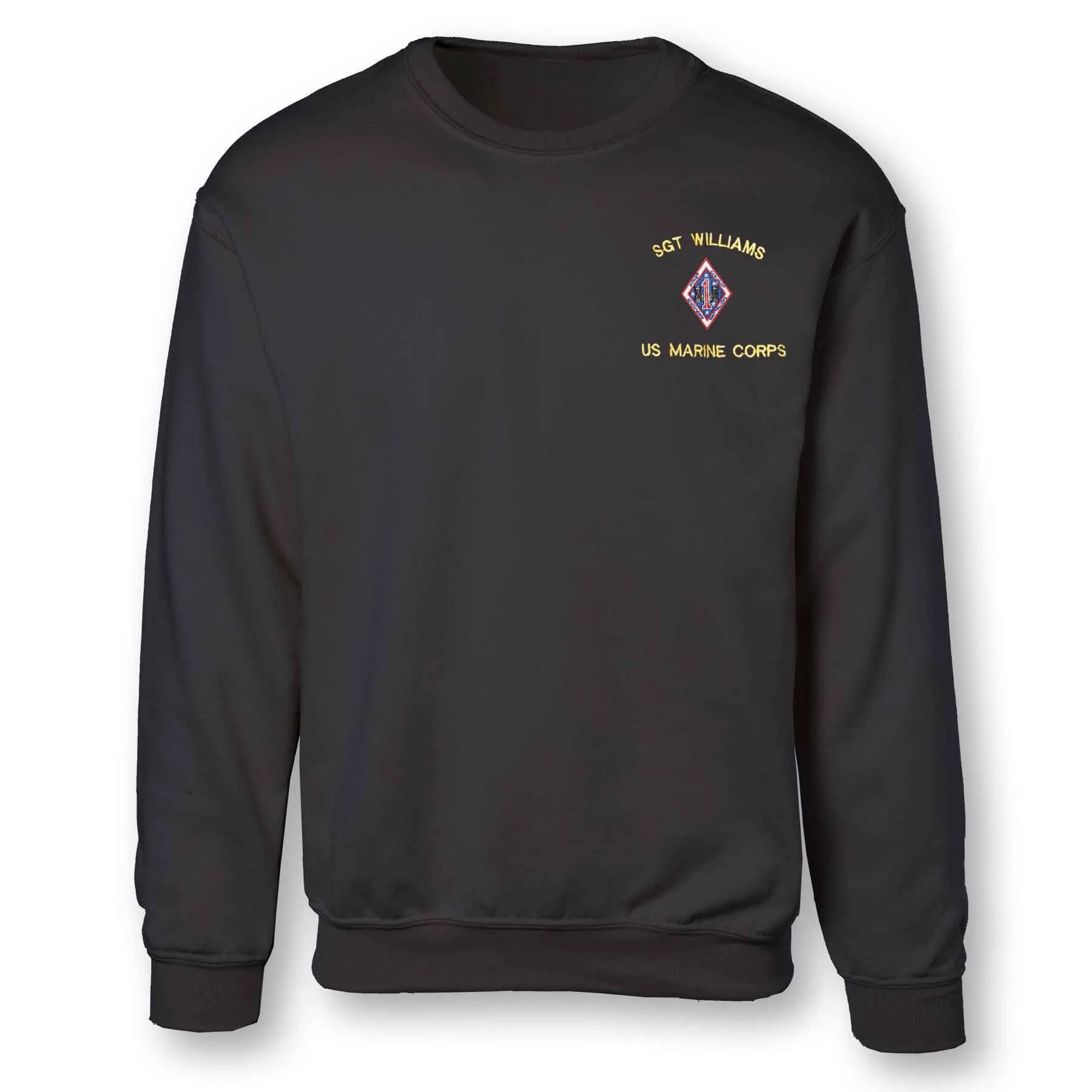 1st Combat Engineer Battalion Embroidered Sweatshirt