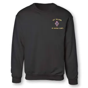 1st Combat Engineer Battalion Embroidered Sweatshirt