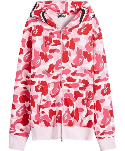 A Bathing Ape Men's ABC Camo Shark Full Zip Hoodie