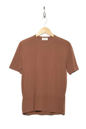 AB Kost Knit Tee coffee