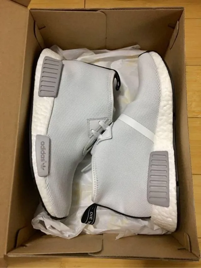 Adidas nmd c_1 chukka *vintage white*grey m5us(wm6us)