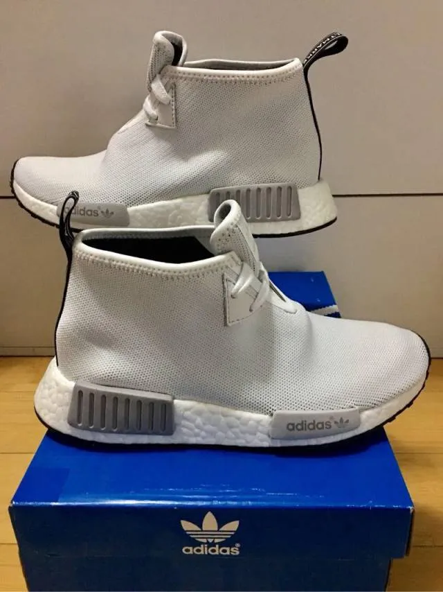 Adidas nmd c_1 chukka *vintage white*grey m5us(wm6us)