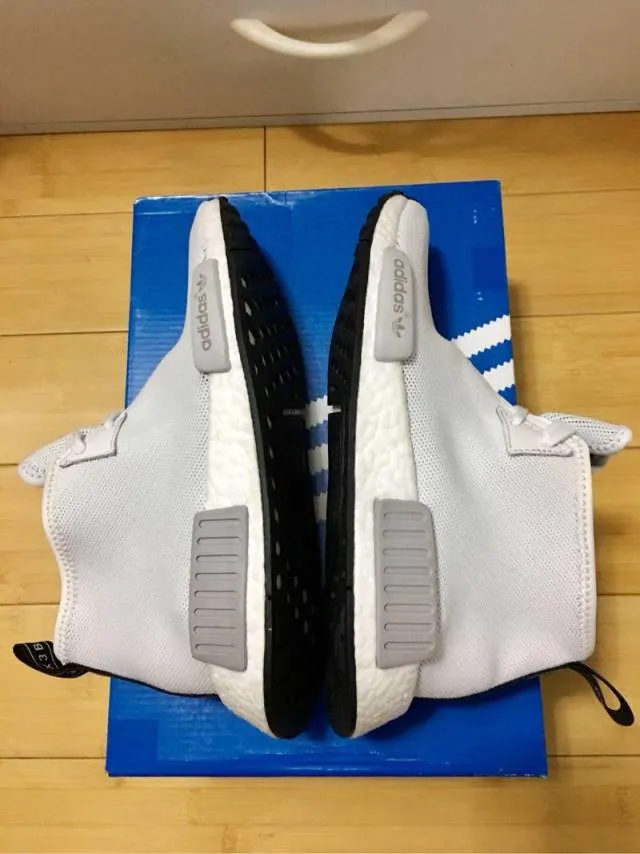 Adidas nmd c_1 chukka *vintage white*grey m5us(wm6us)