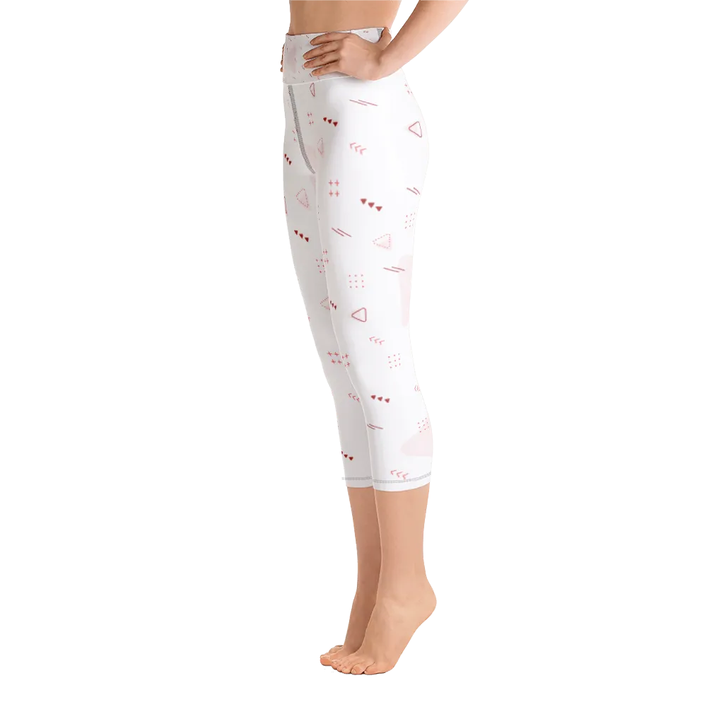 All-Over Print Yoga Capri Leggings