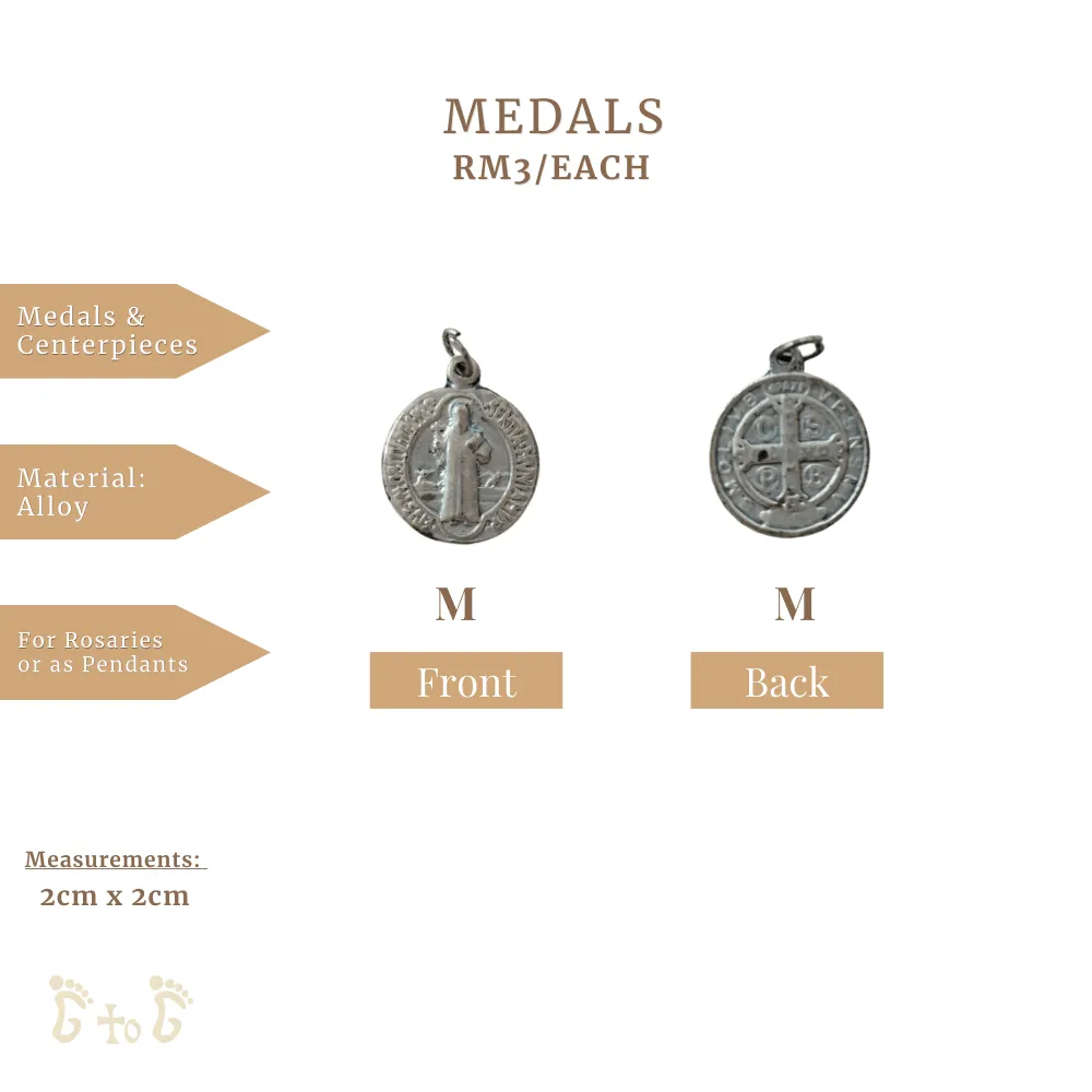 Alloy Medals (Assorted Designs)