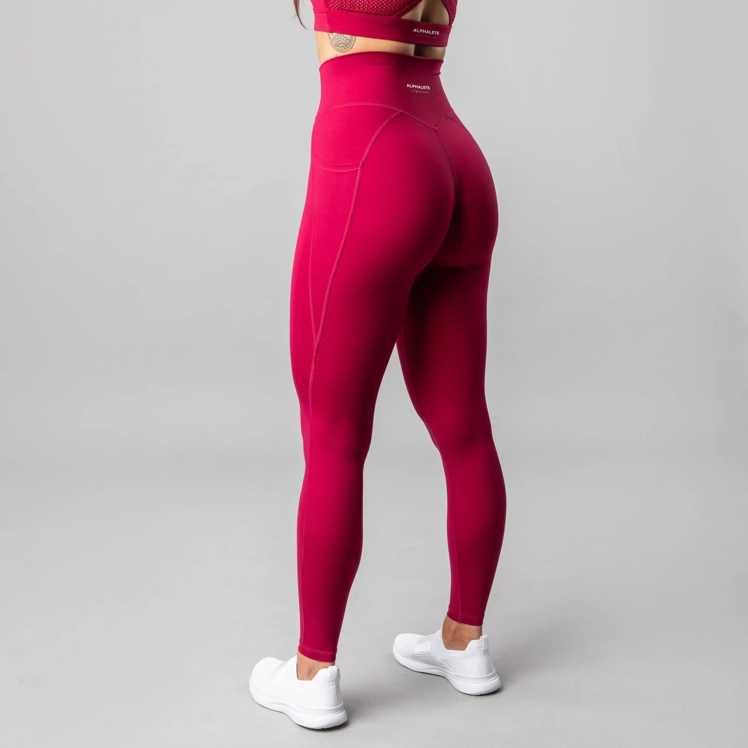 Alphalux Leggings - Raspberry