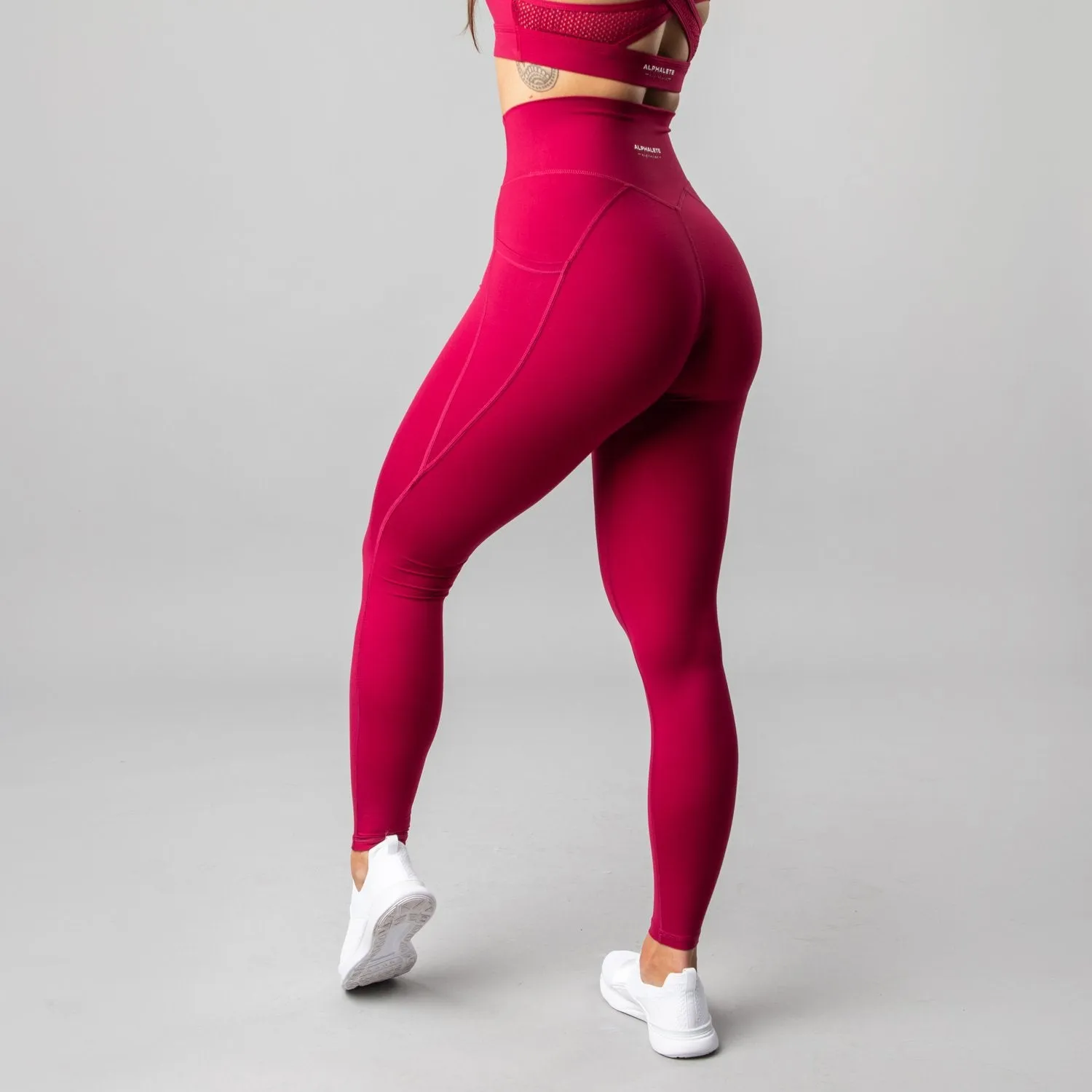 Alphalux Leggings - Raspberry