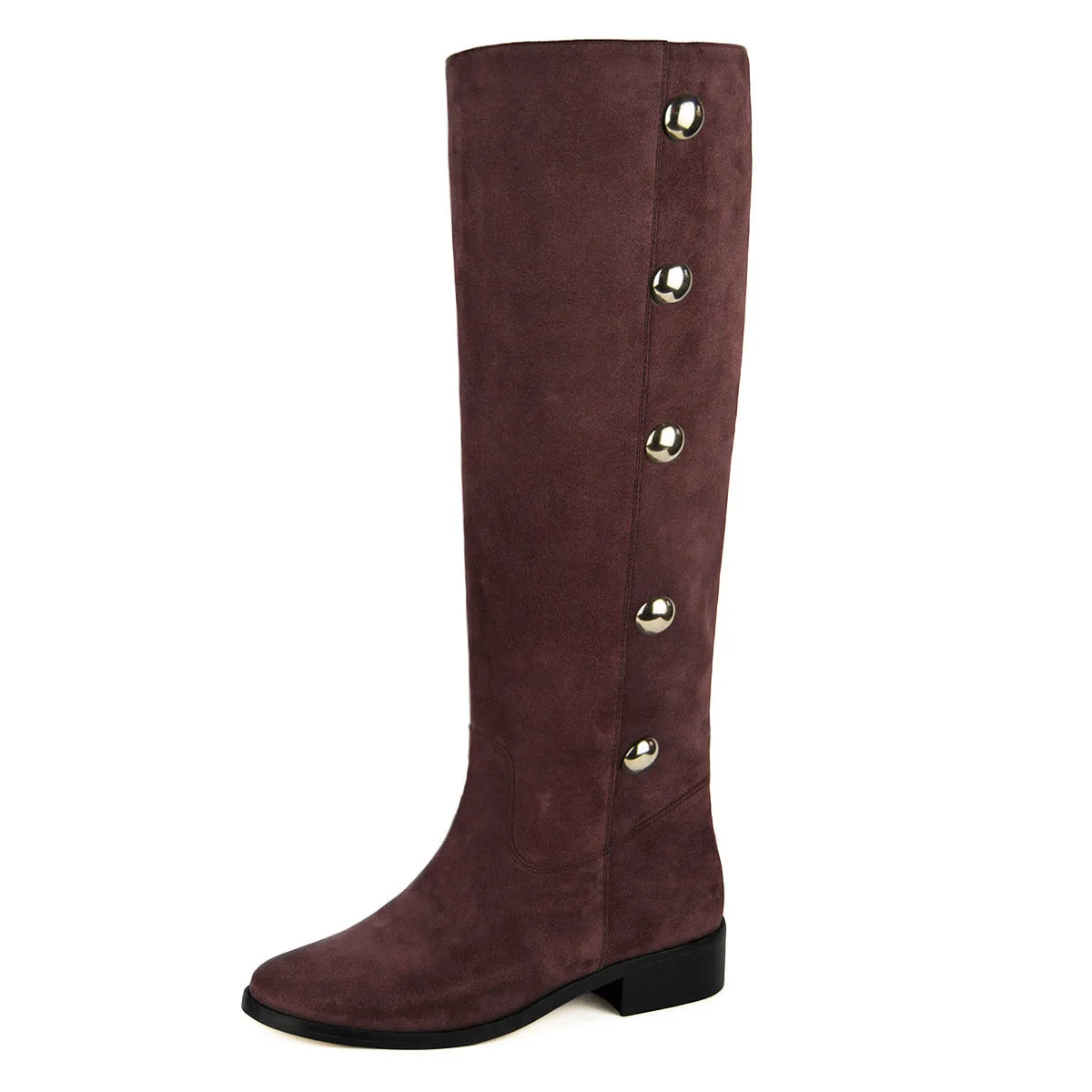 Amarillide suede, burgundy