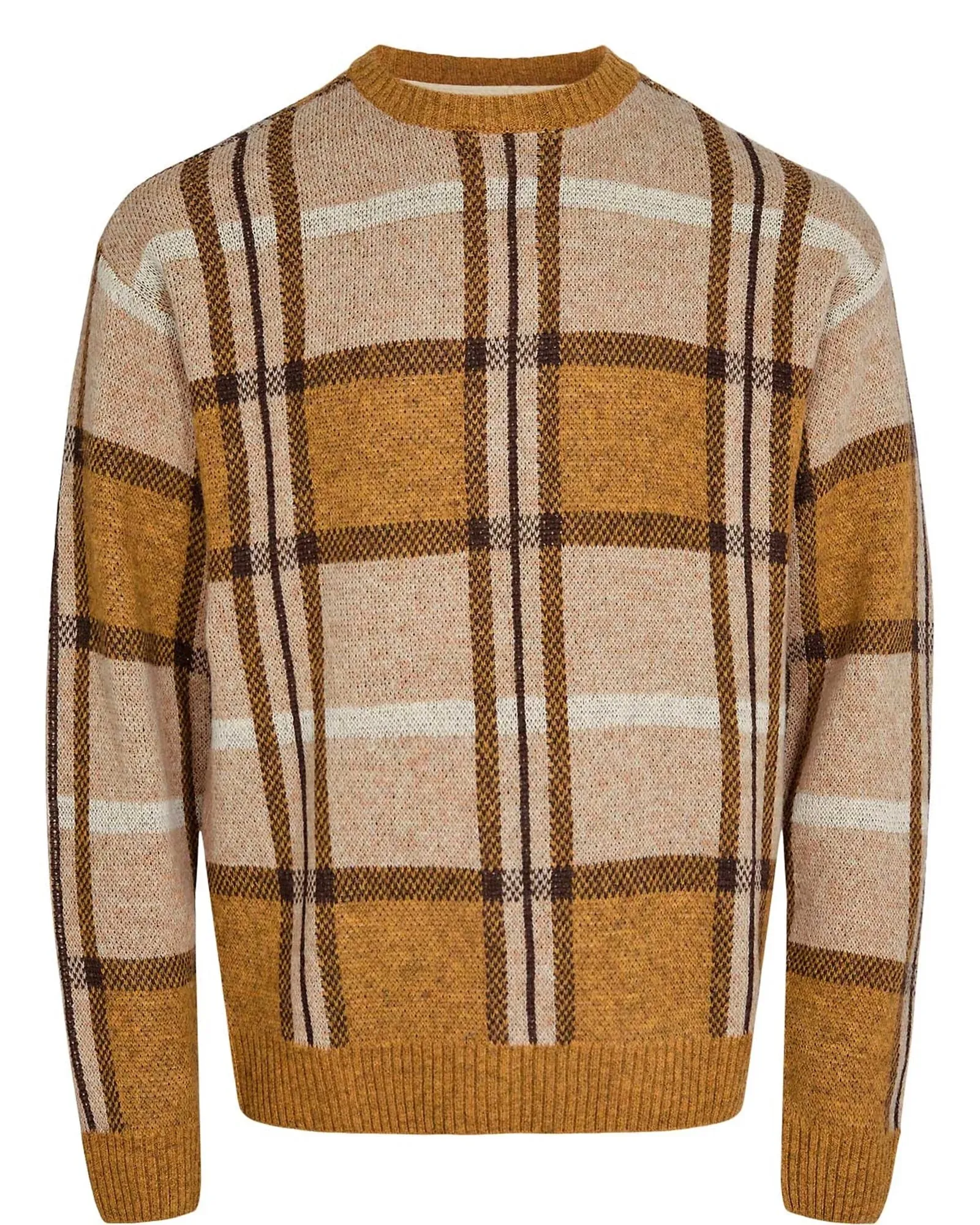 ANERKJENDT Akkarl Check Lambswool Knit