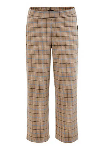 Aniston Check Print Culottes | Grattan