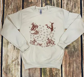 Another Bucking Bronc Branding Sweatshirt