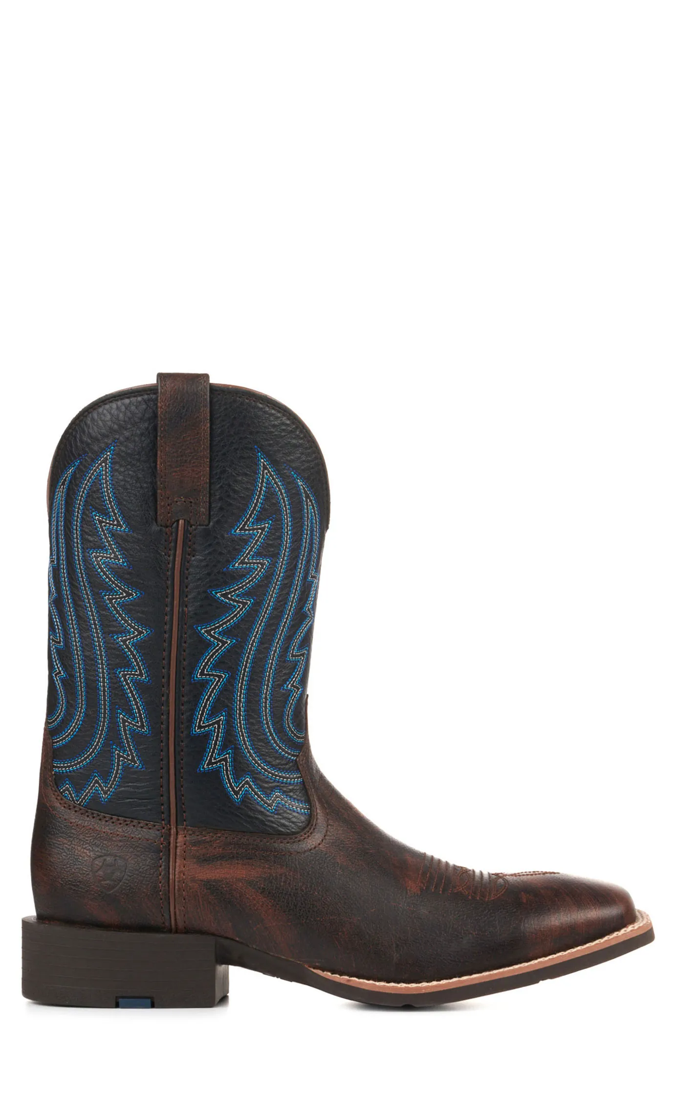 Ariat Men's Sport Big Country Tortuga & Black Wide Square Toe Cowboy Boots