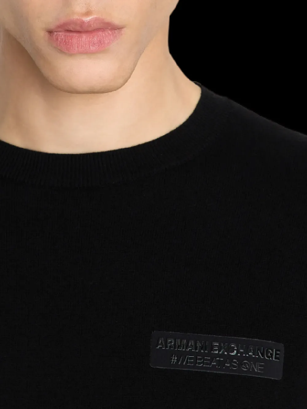 Armani Exchange Maglia Uomo 6rzm1e Zmx8z Nero