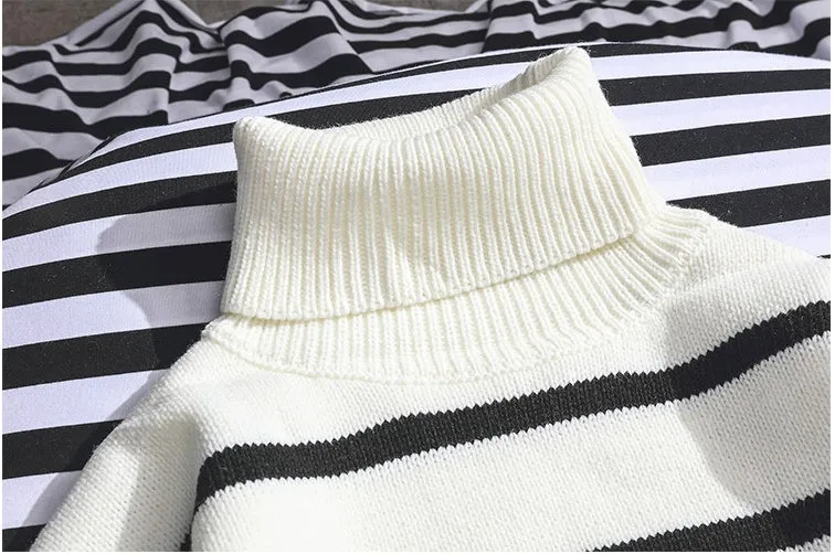 Autumn And Winter Turtleneck Sweaters For Men And Boys