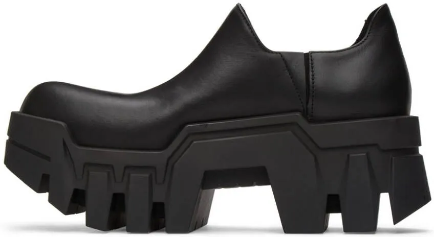 Balenciaga Black Bulldozer Mini Boots