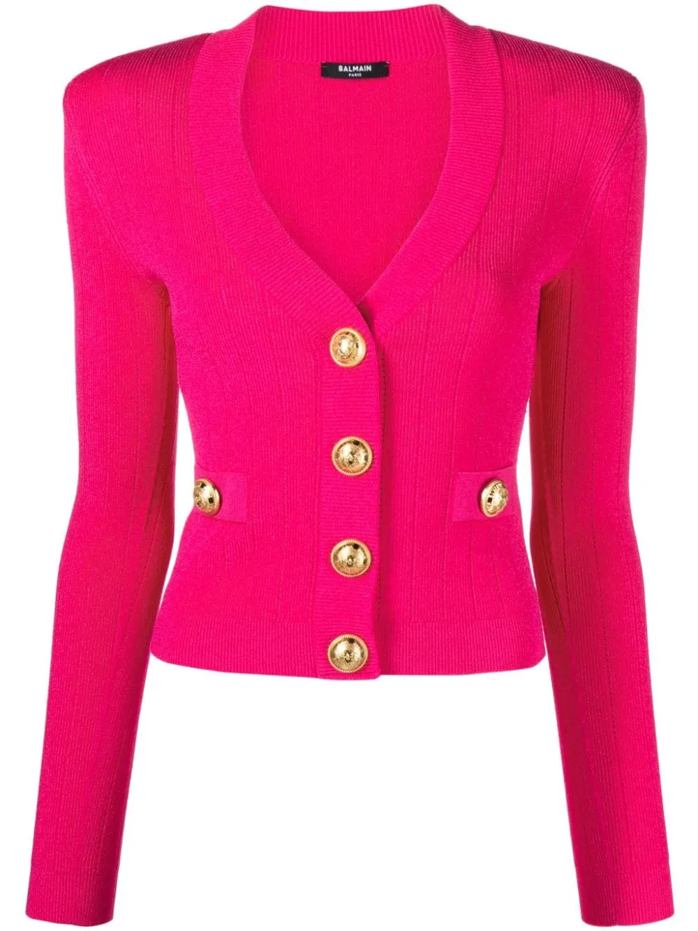 BALMAIN Fuchsia Knitwear for Women, 24SS Fashion