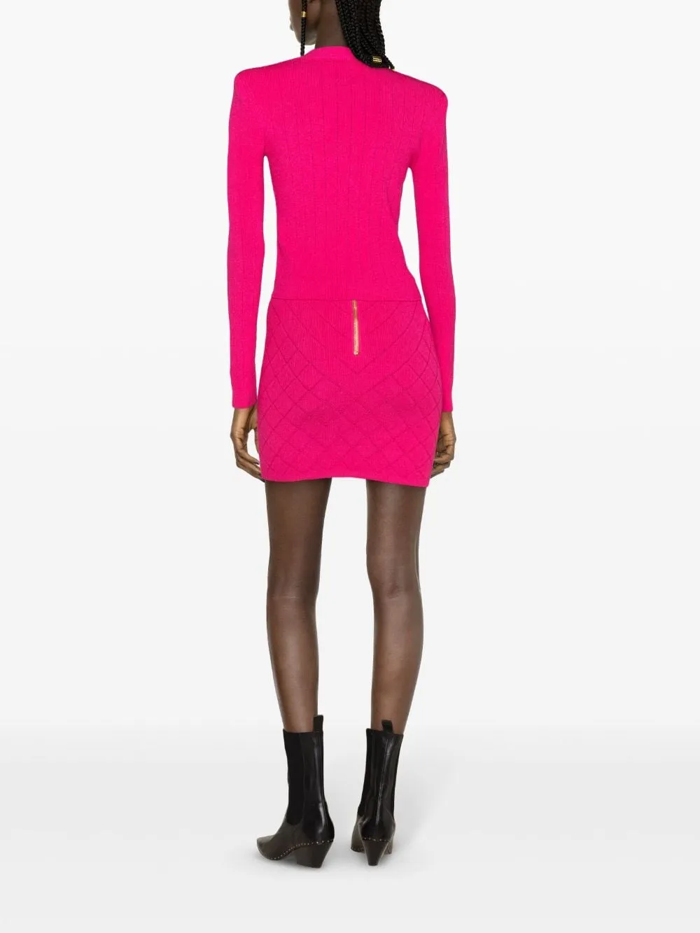 BALMAIN Fuchsia Knitwear for Women, 24SS Fashion