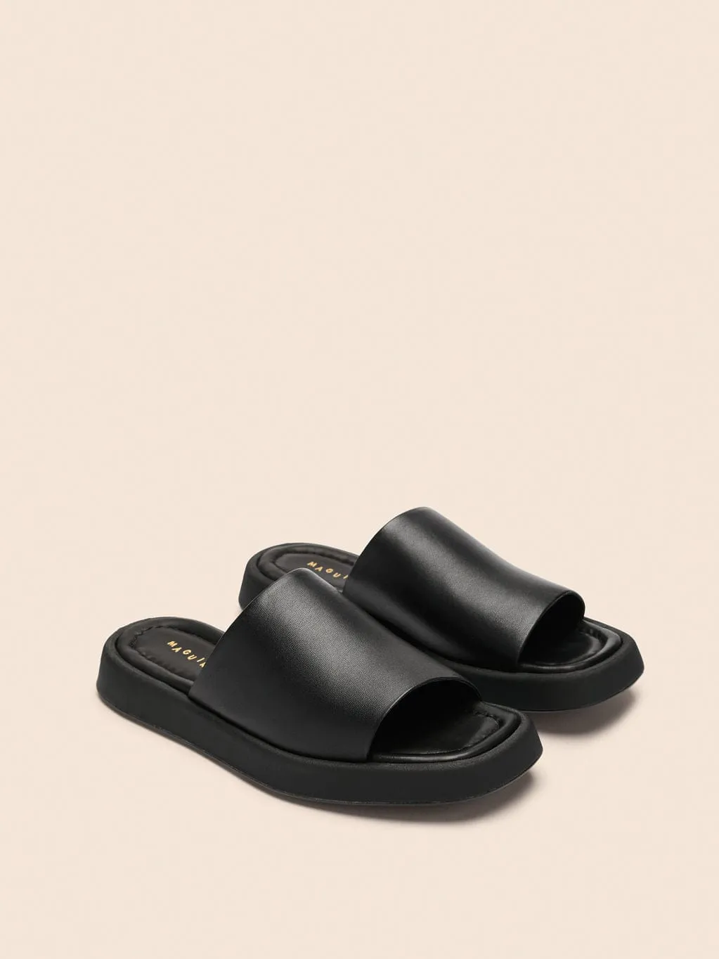 Bara Black Sandal