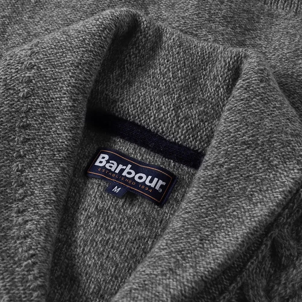 Barbour Isaac Shawl CardiganStorm Grey