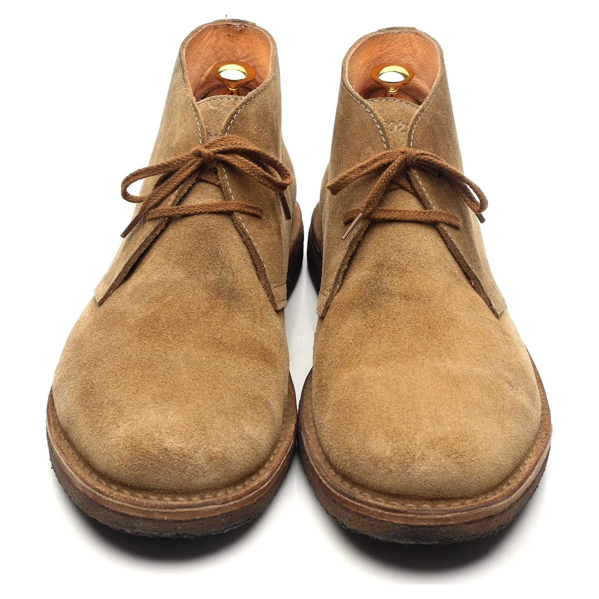 Beige Suede Chukka Boots UK 12 EU 46