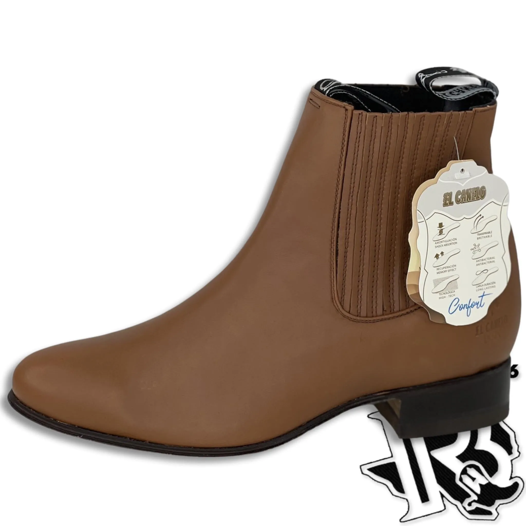 BOTIN CHARRO EL CANELO | PIEL DEER MAPLE #227