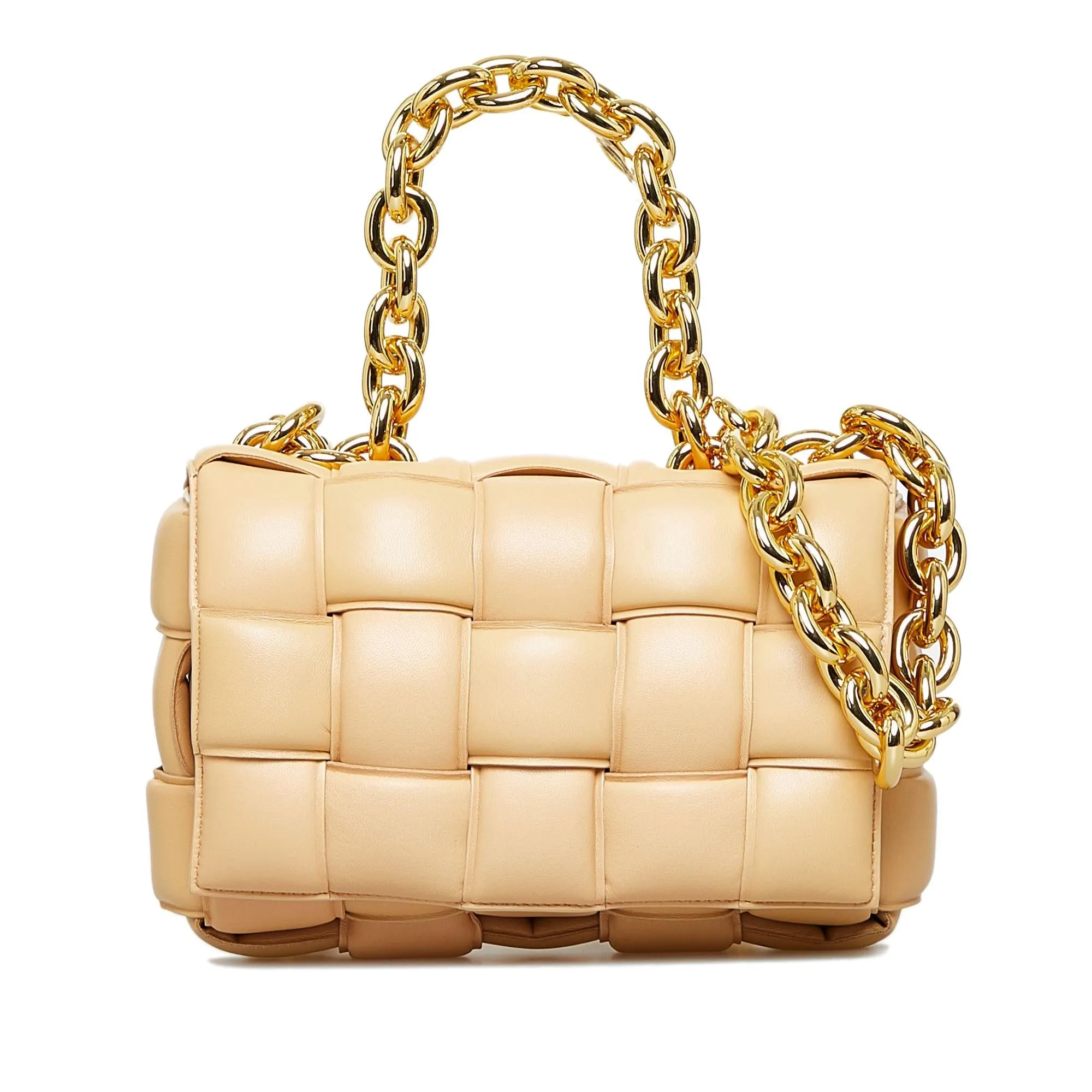 Bottega Veneta Padded Cassette Chain Satchel