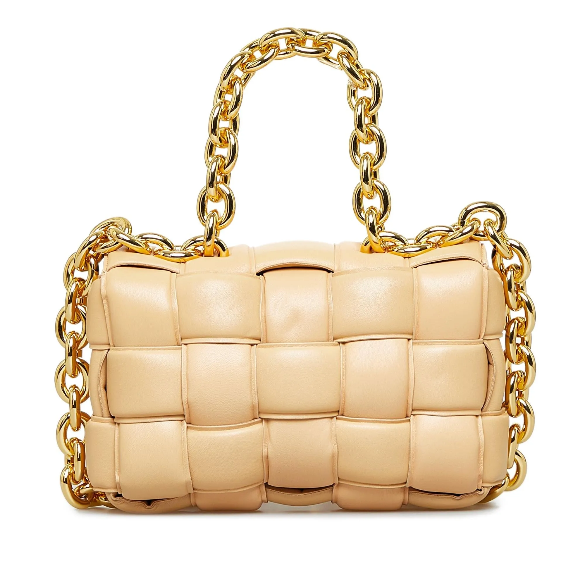 Bottega Veneta Padded Cassette Chain Satchel