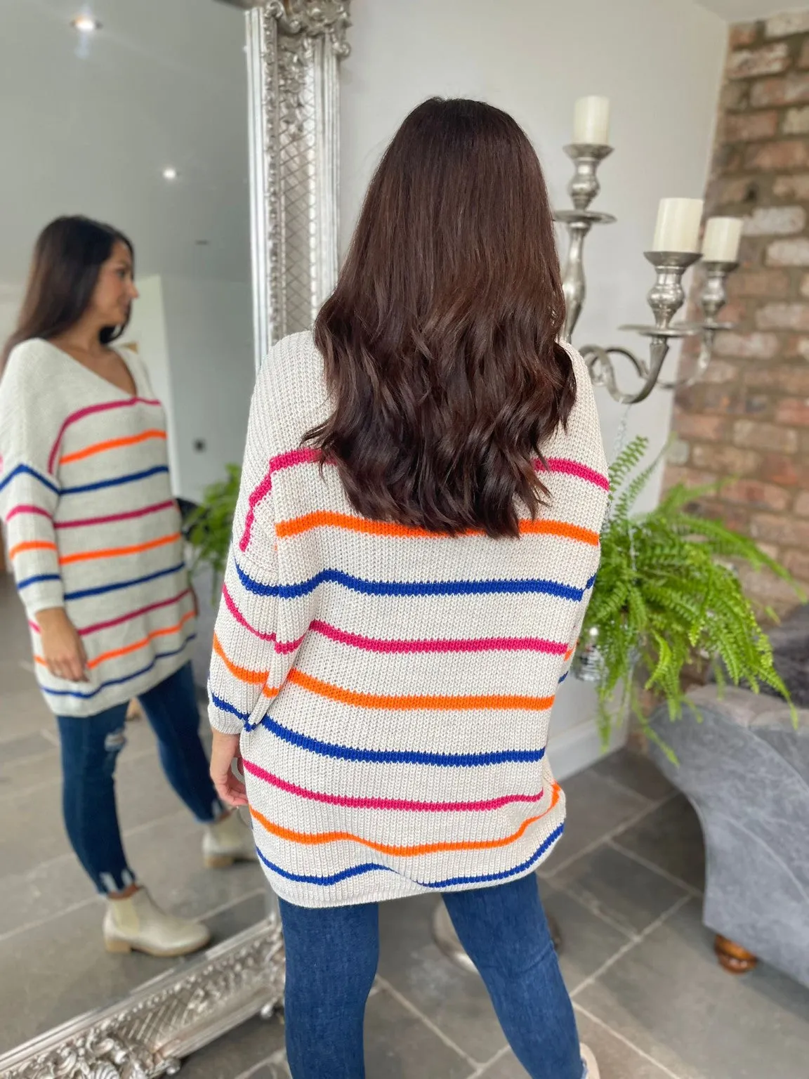 Bright Stripe Jumper Taylor