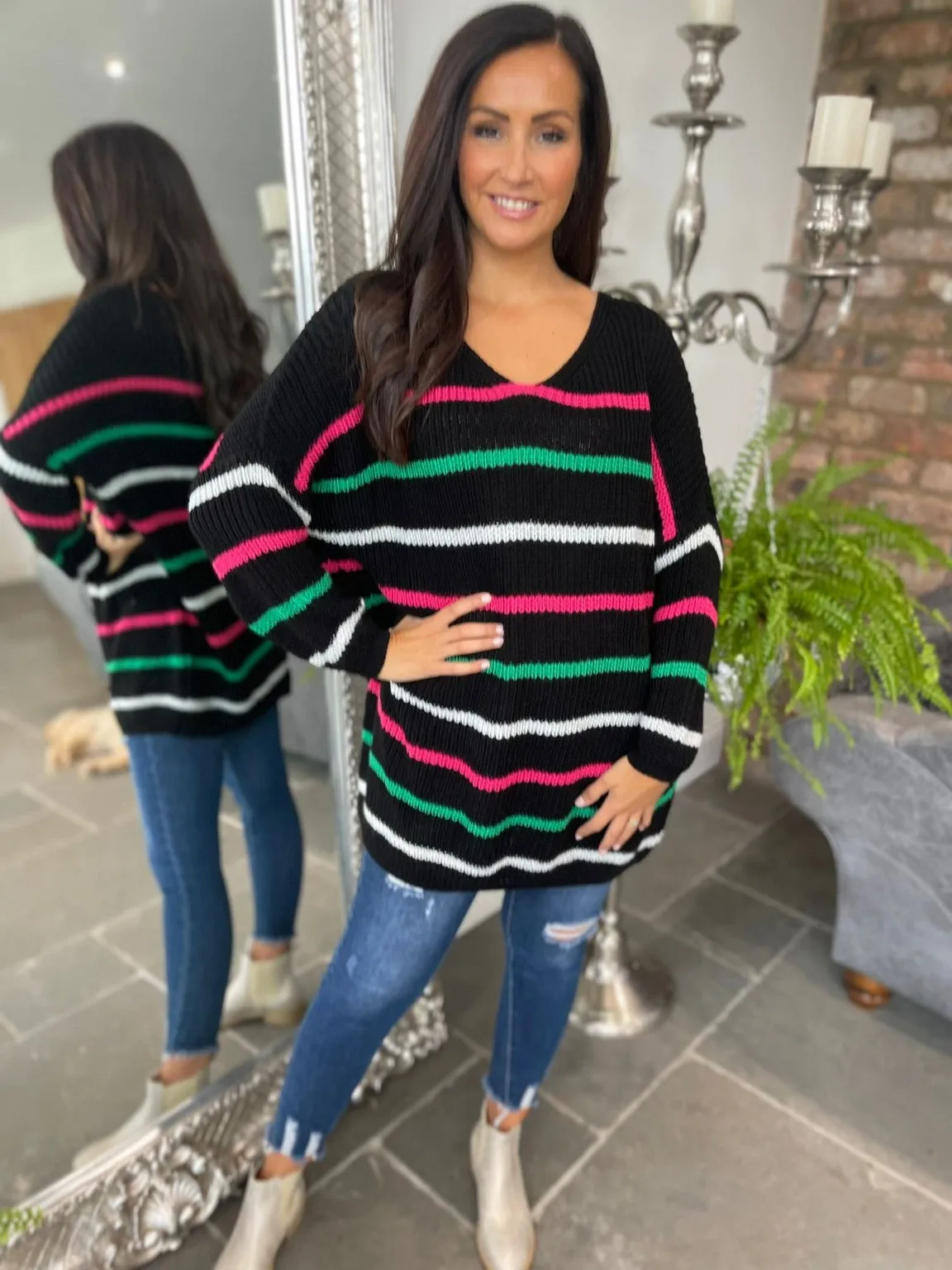 Bright Stripe Jumper Taylor