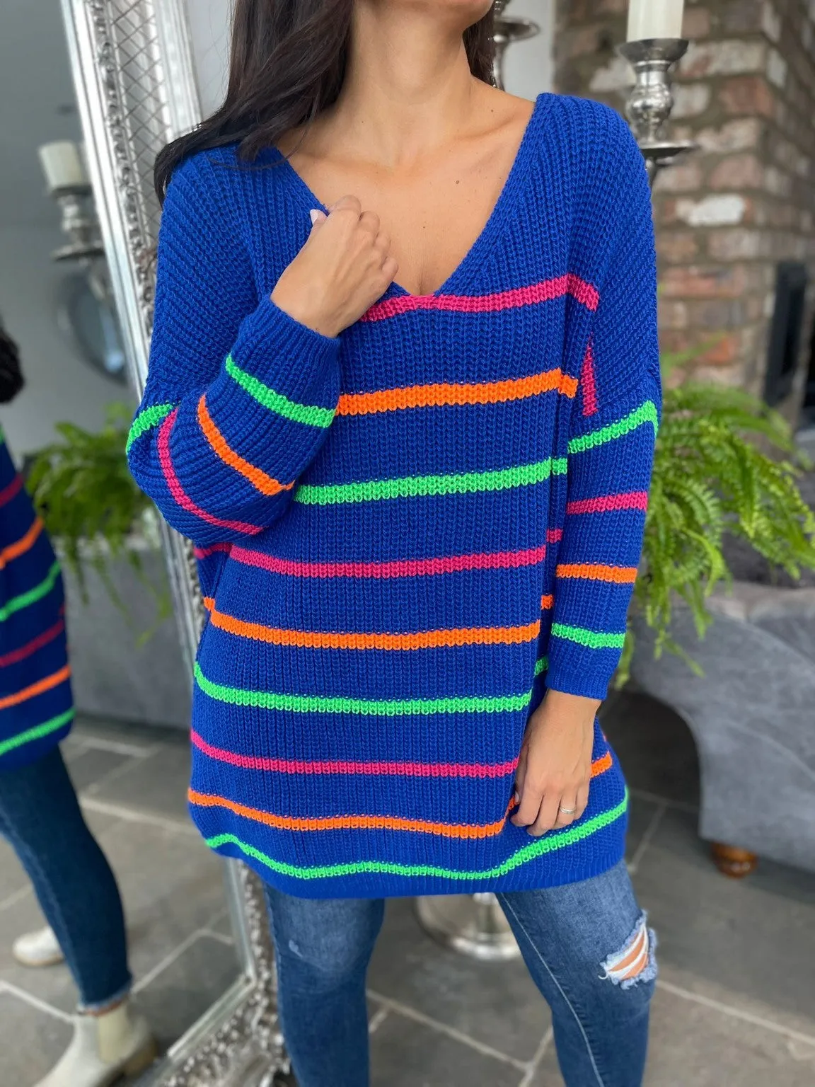 Bright Stripe Jumper Taylor