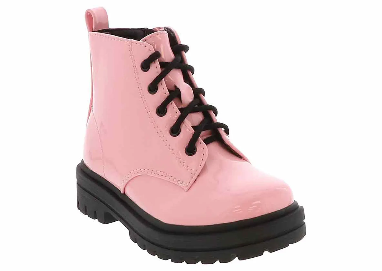 BTW Pink Firm-IIS Toddler Girls’ (5-10) Combat Boot