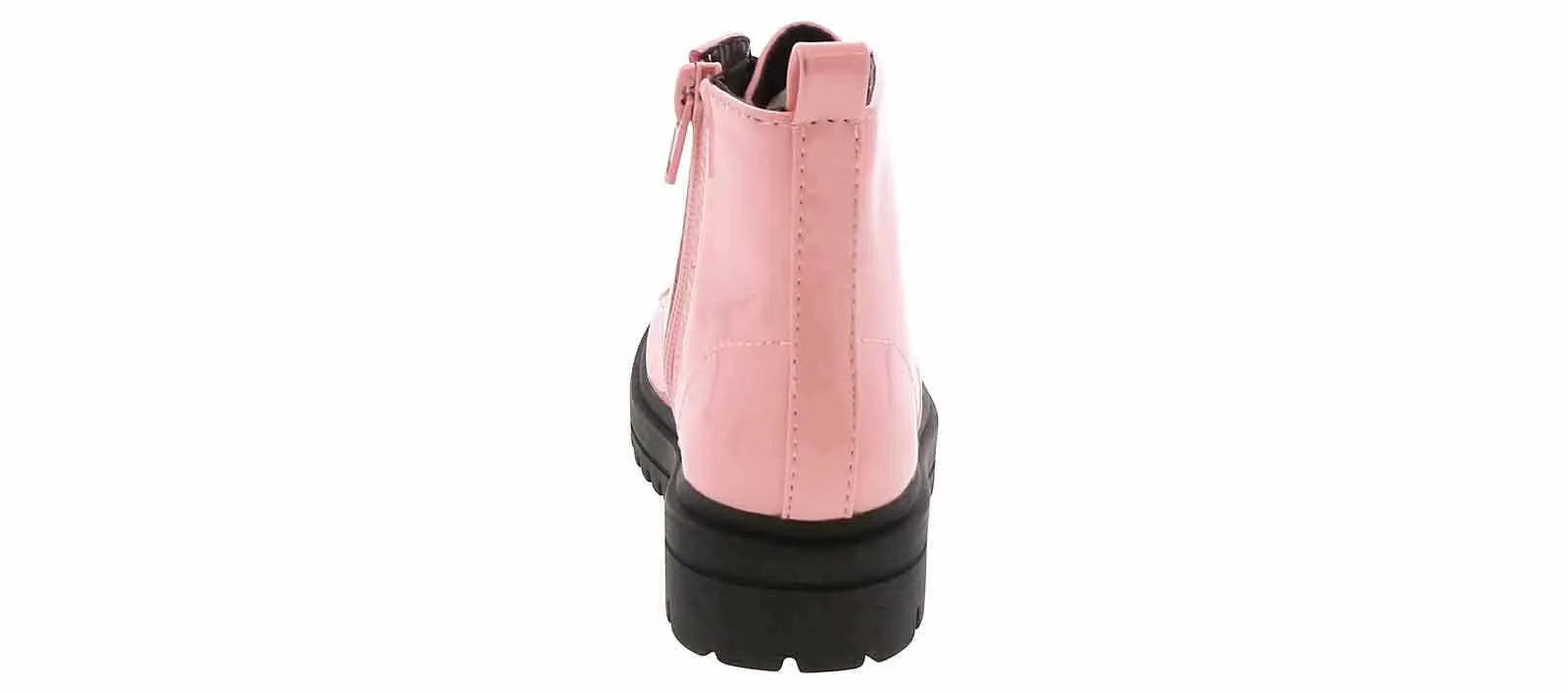 BTW Pink Firm-IIS Toddler Girls’ (5-10) Combat Boot