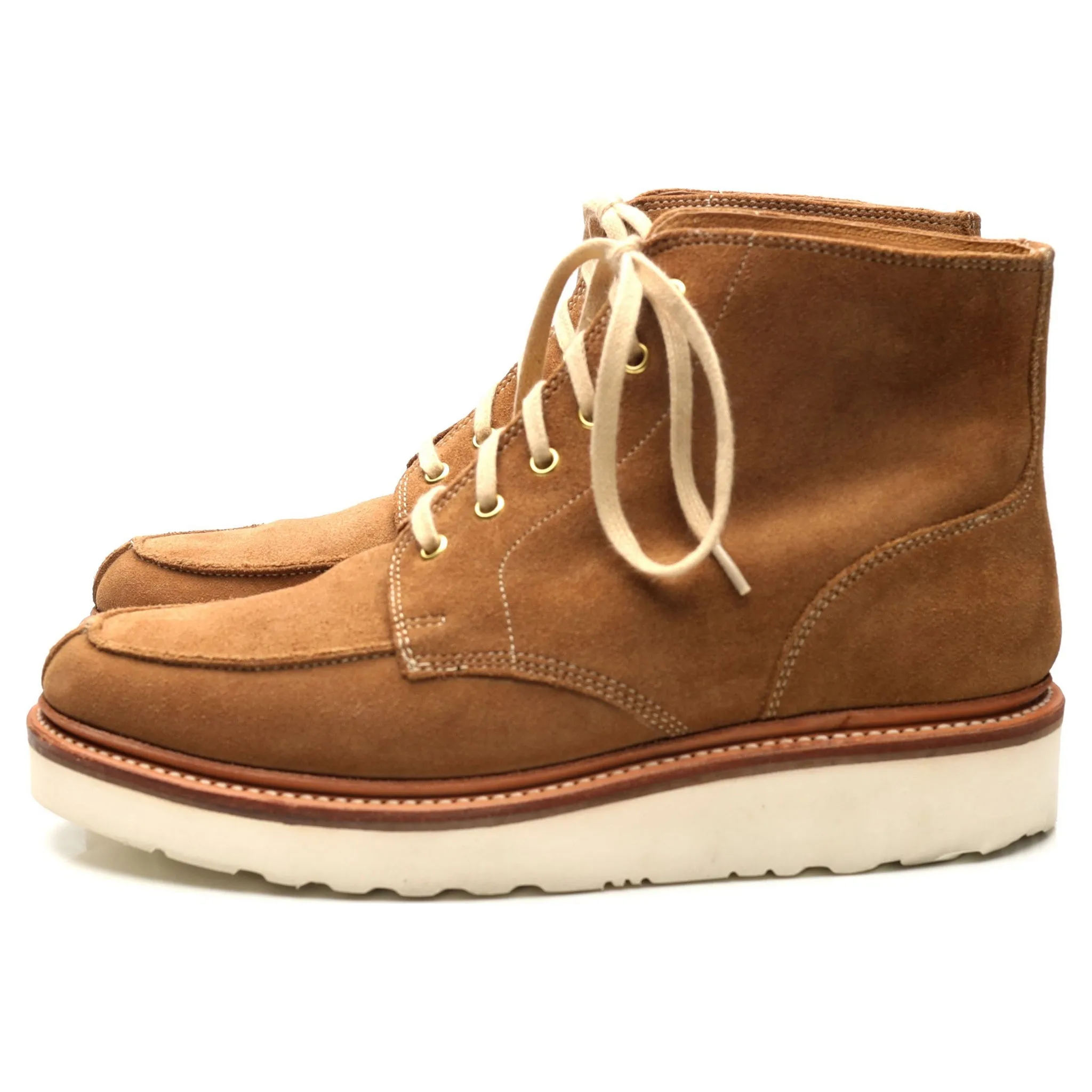 'Buster' Tan Brown Suede Boots UK 6 G