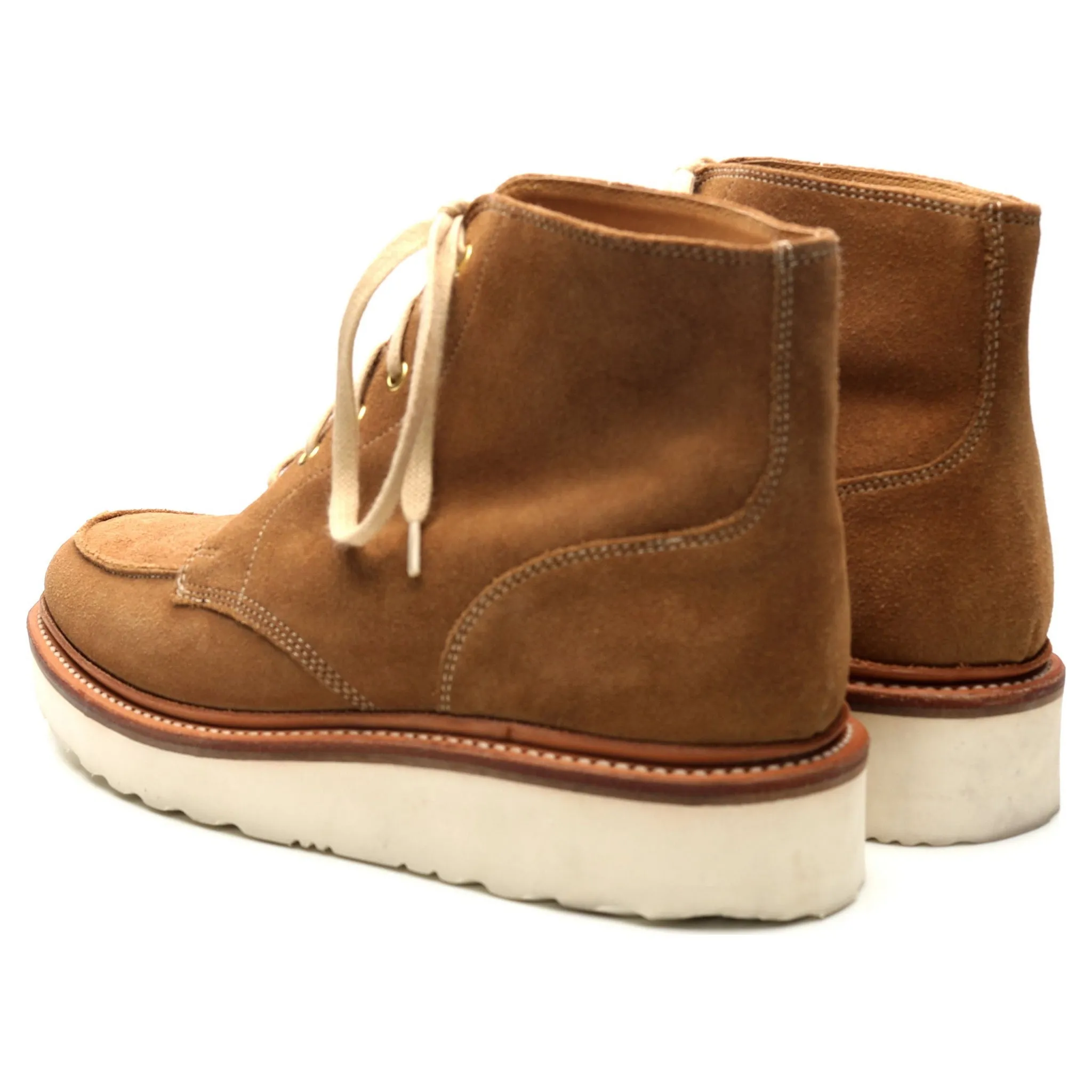 'Buster' Tan Brown Suede Boots UK 6 G