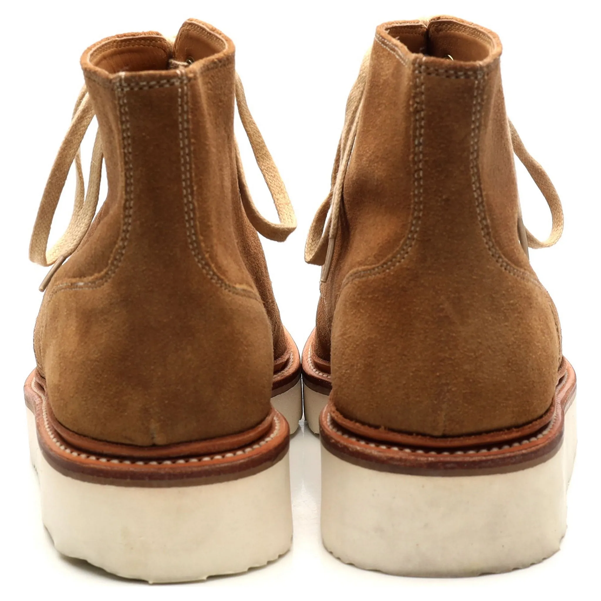 'Buster' Tan Brown Suede Boots UK 6 G