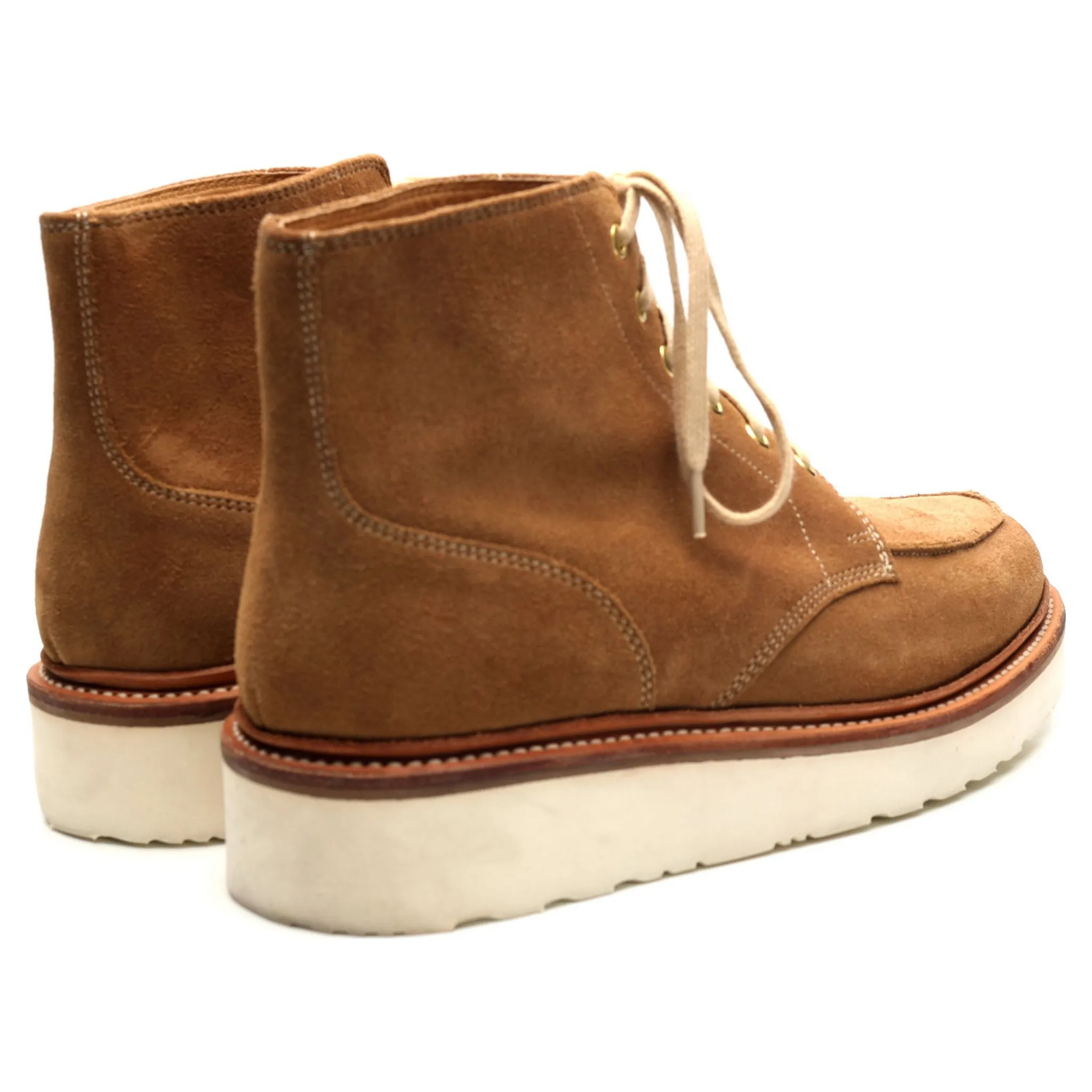 'Buster' Tan Brown Suede Boots UK 6 G