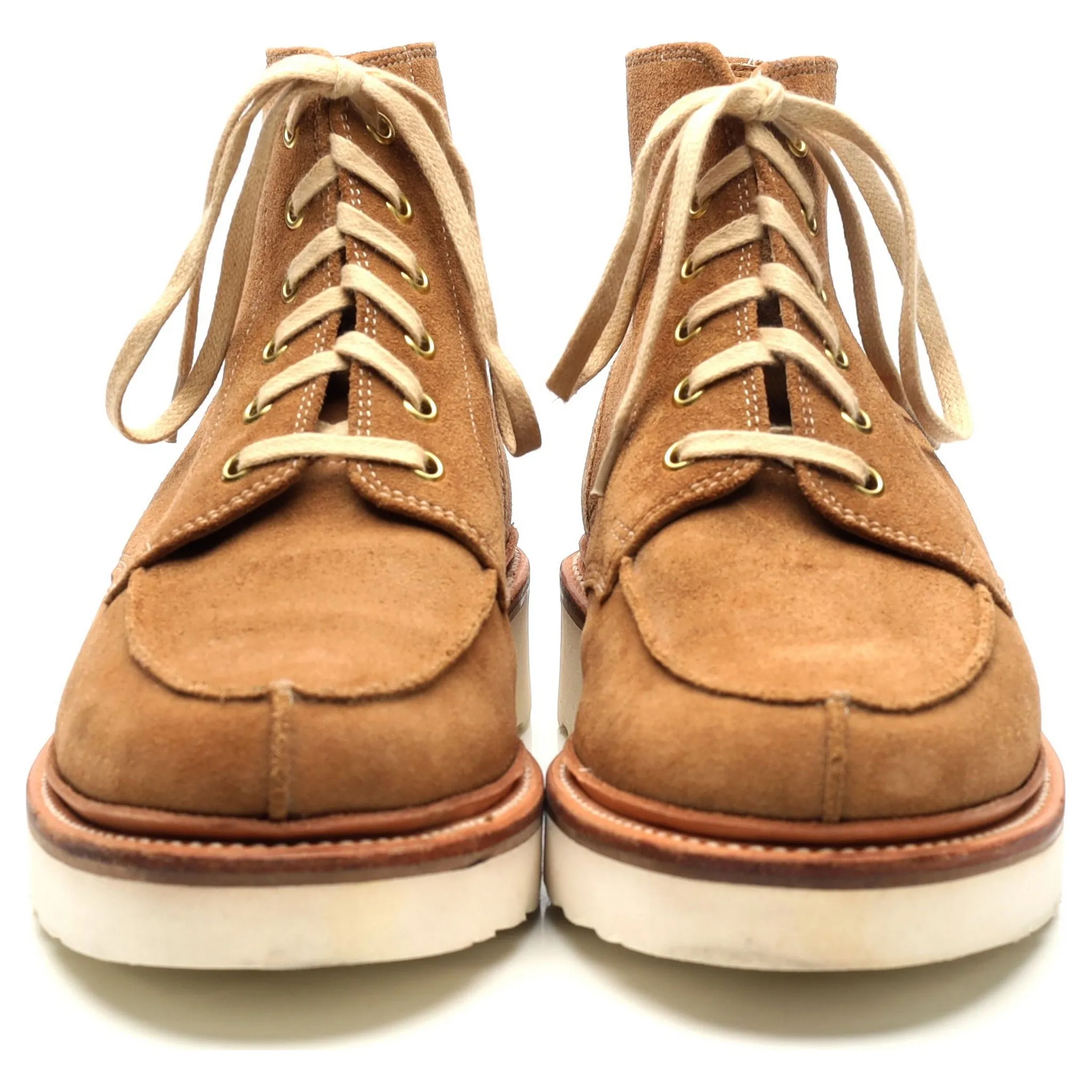 'Buster' Tan Brown Suede Boots UK 6 G