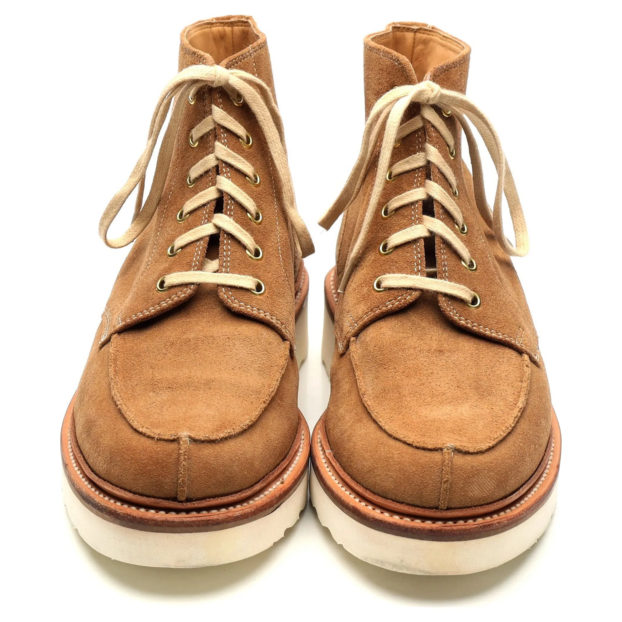 'Buster' Tan Brown Suede Boots UK 6 G