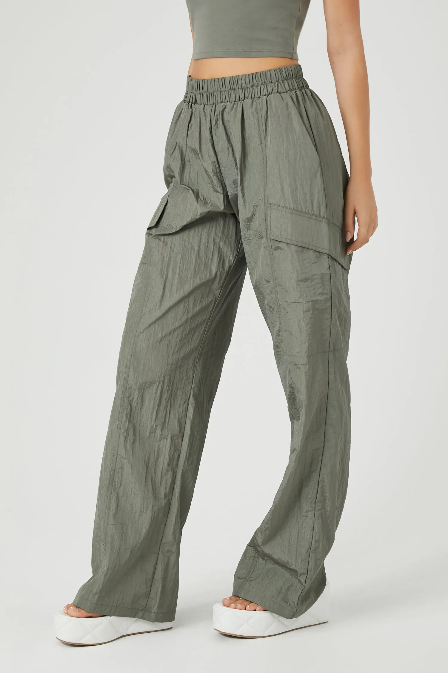 Cargo Straight-Leg Joggers