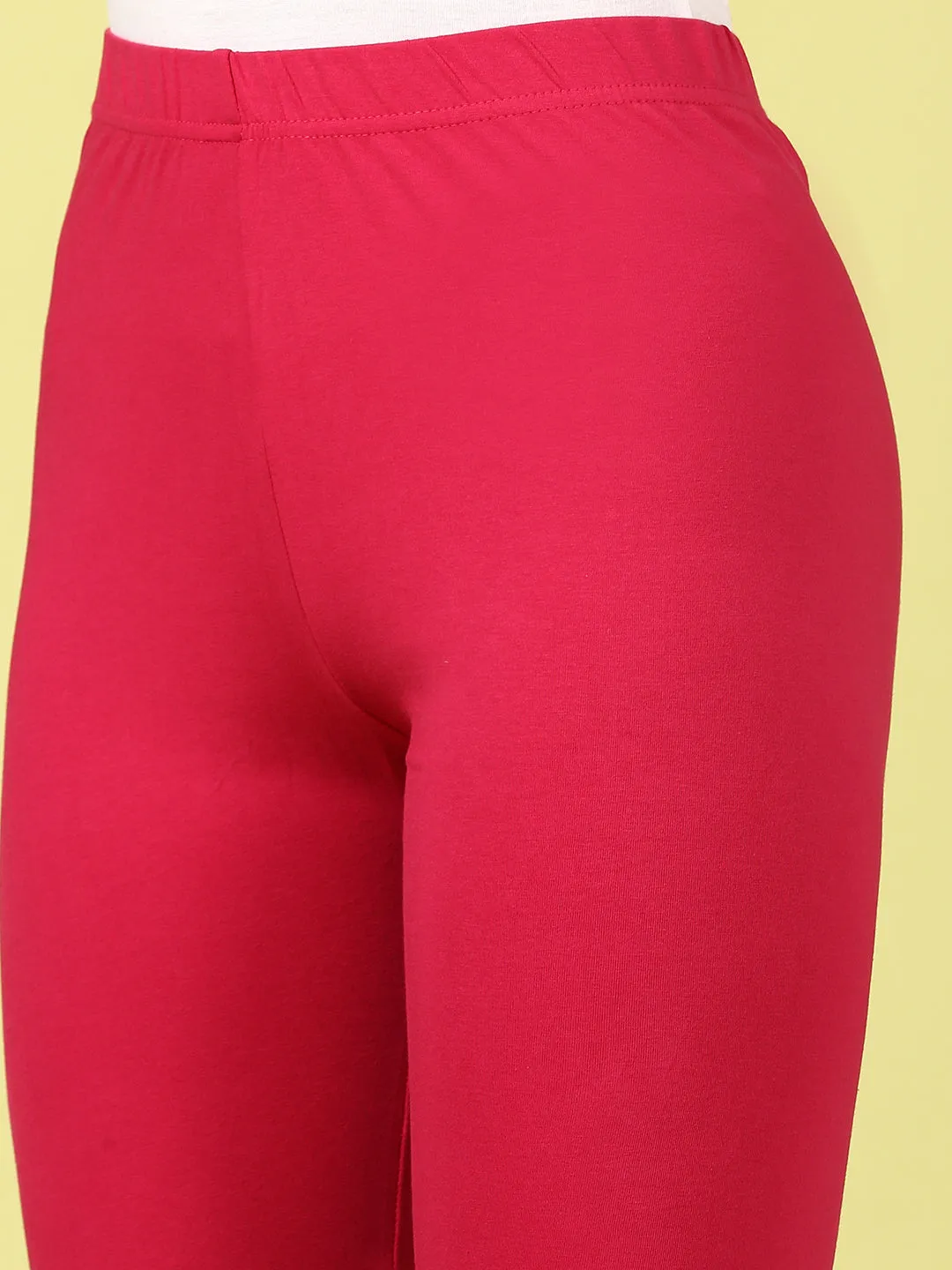 Churidar Leggings-Fuchsia