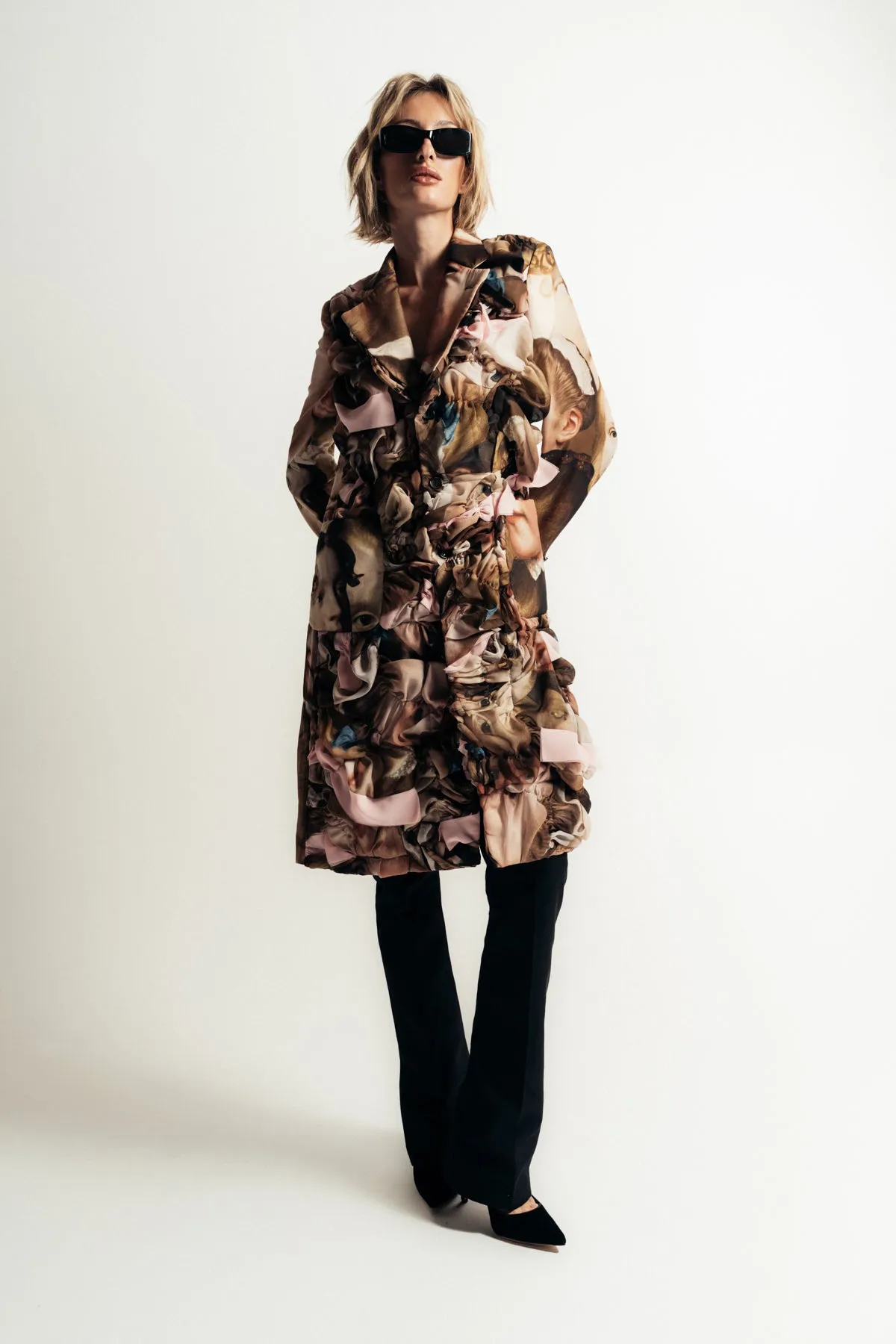 COMME DES GARCONS | ESTER FACE PRINT COAT