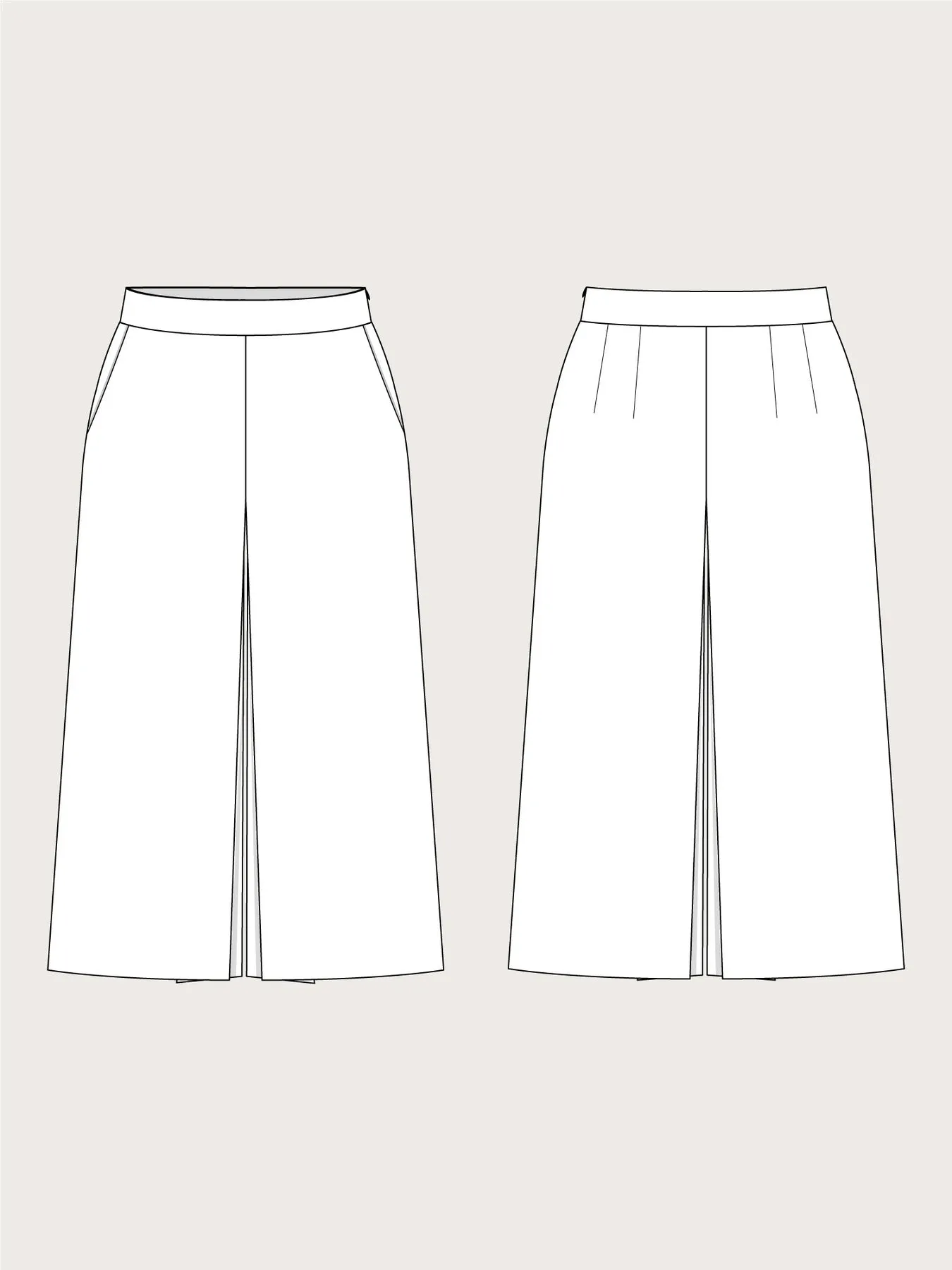 Culottes Pattern - The Assembly Line