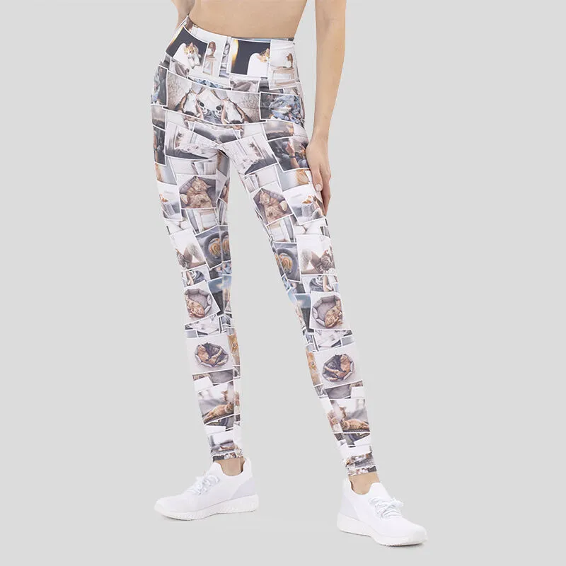 Custom Gym Leggings. Custom Workout Leggings.