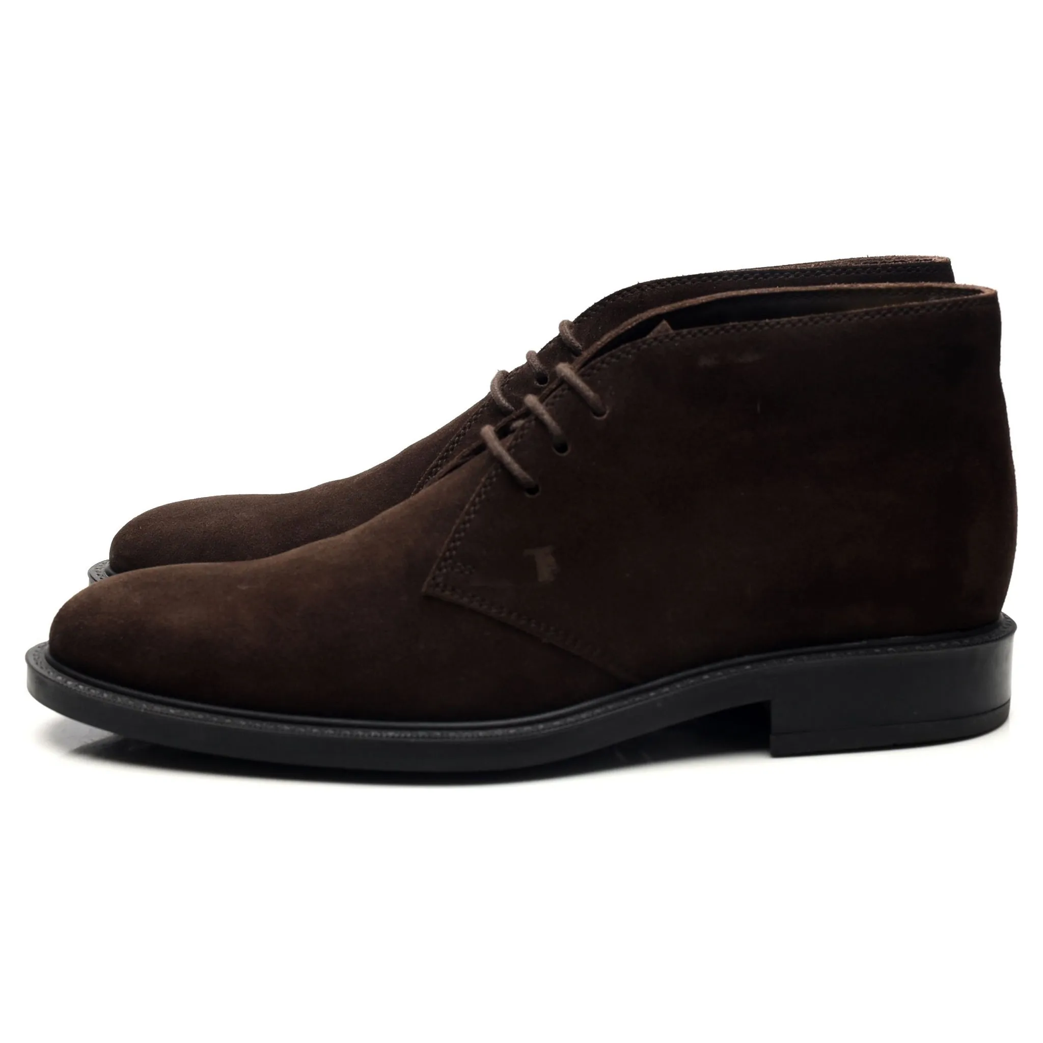 Dark Brown Suede Chukka Boots UK 6.5