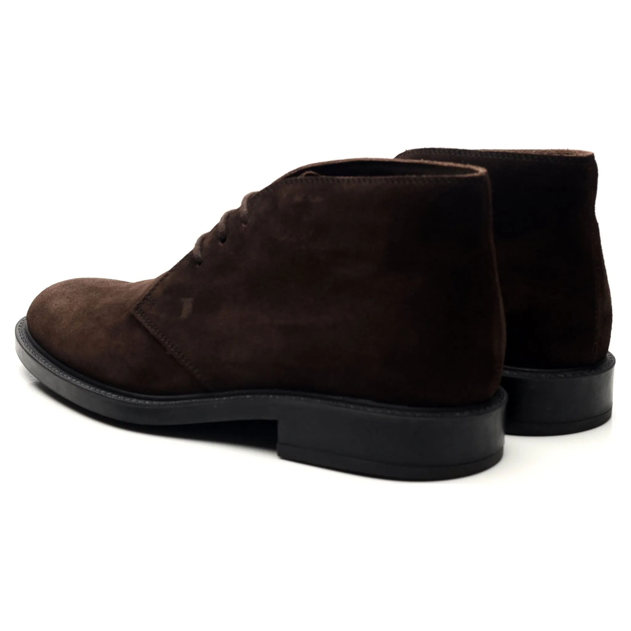 Dark Brown Suede Chukka Boots UK 6.5