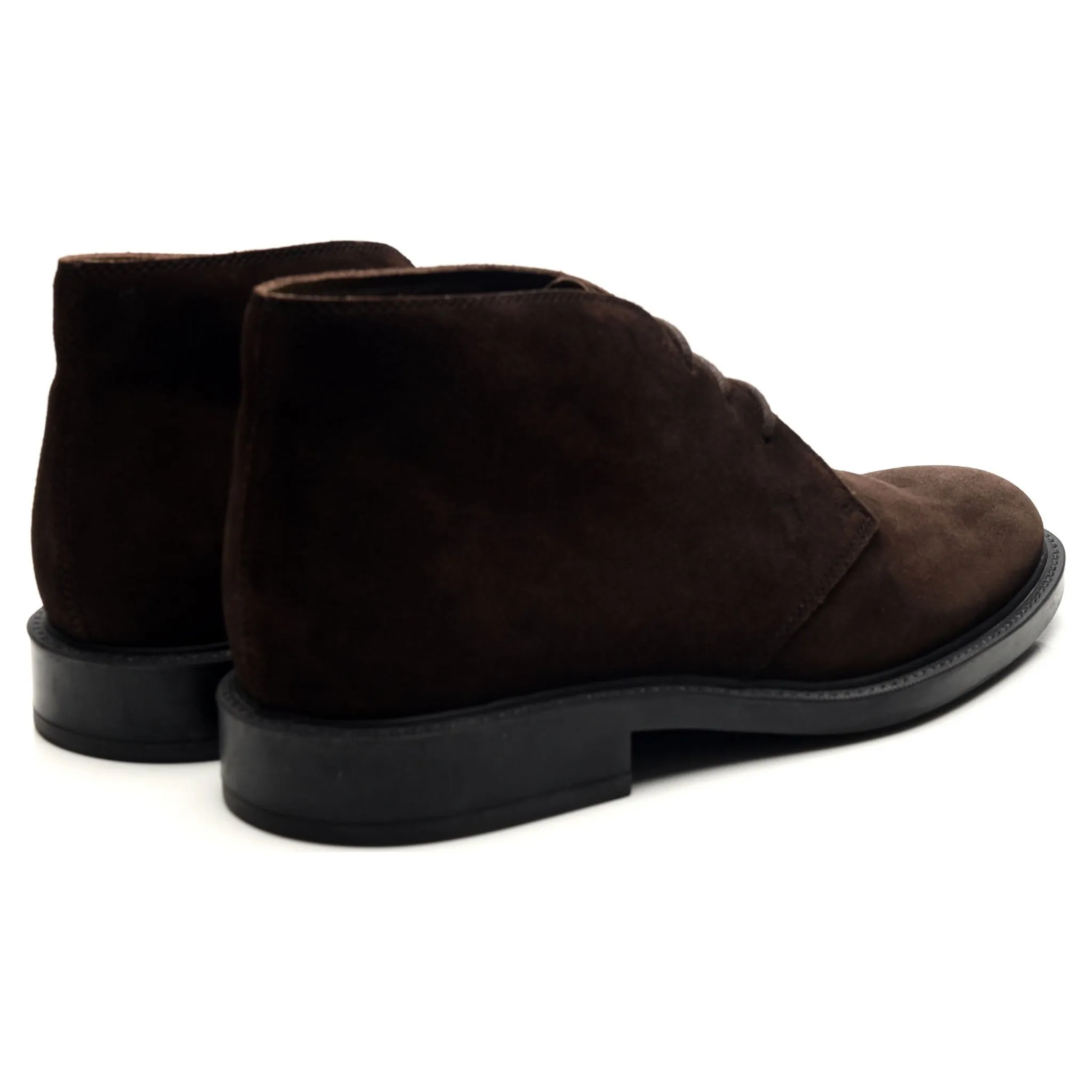 Dark Brown Suede Chukka Boots UK 6.5