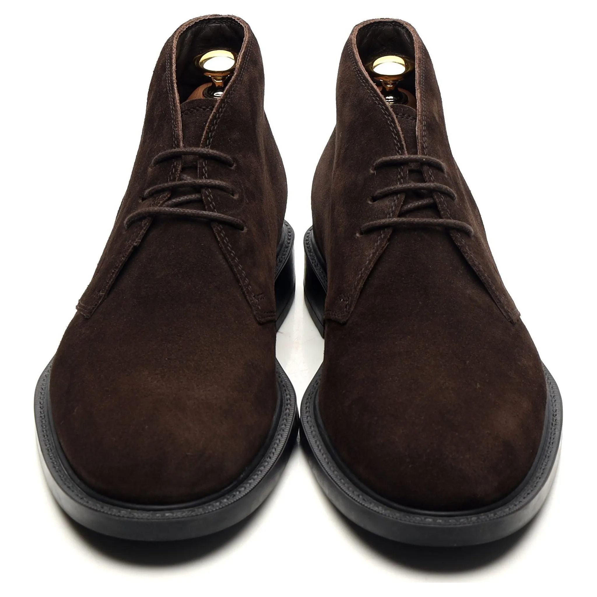 Dark Brown Suede Chukka Boots UK 6.5