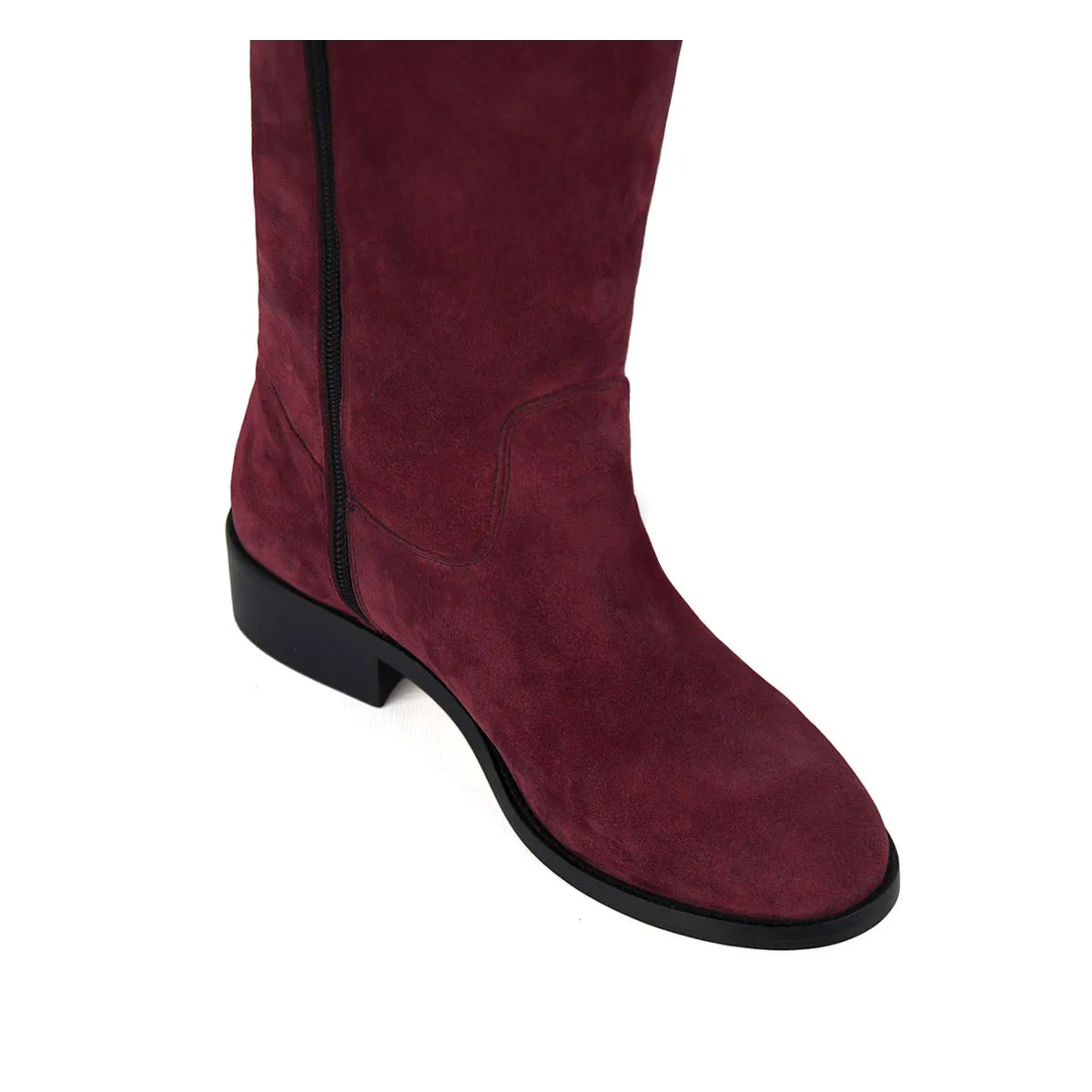 Diana suede, burgundy