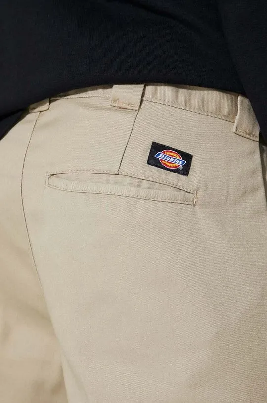 Dickies trousers men's beige color